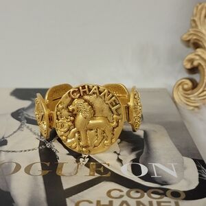 Chanel Gold Lion Bracelet